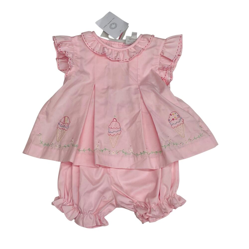 NWT TPP 24M Ice Cream Birthday Bloomer Set